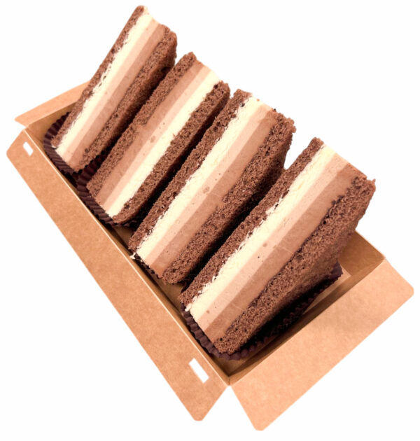 MARGHERINO AI TRE CIOCCOLATI 4 PEZZI