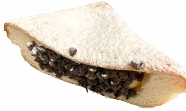 MARGHERINO FRITTO CON CREMA E SCAGLIE DI CIOCCOLATO 1 PEZZO