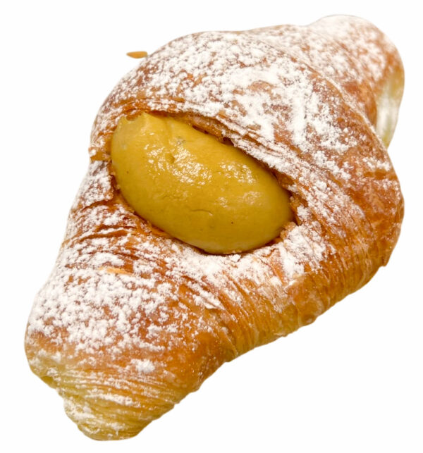 CROISSANT CON CREMA AL PISTACCHIO