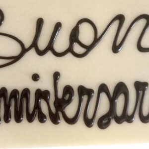 TARGHETTA BUON ANNIVERSARIO
