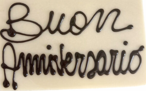 TARGHETTA BUON ANNIVERSARIO
